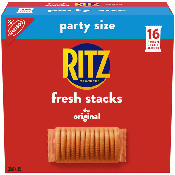 Crackers Ritz Fresh Stacks Original Crackers, Party Size hero