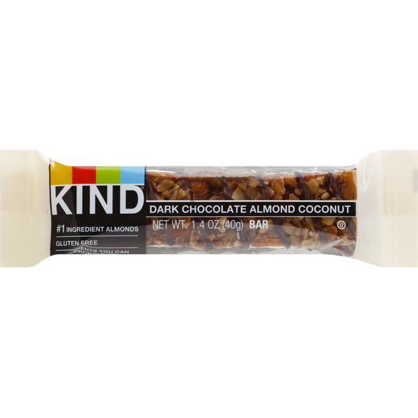 Energy & Granola Bars KIND Bar, Dark Chocolate Almond Coconut hero