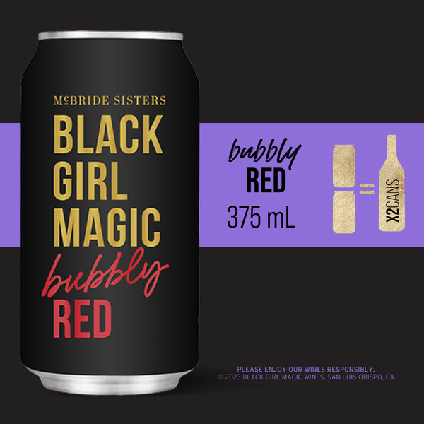 McBride Sisters Black Girl Magic Bubbly Red hero