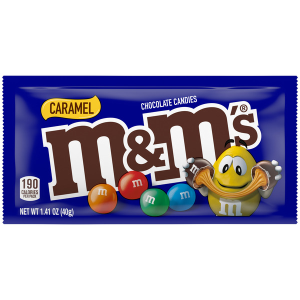 Candy & Chocolate M&M's Caramel Milk Chocolate Candy Full Size hero