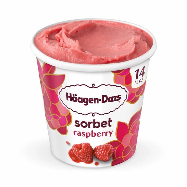 Ice Cream, Novelties & Ice Haagen-Dazs Raspberry Sorbet hero