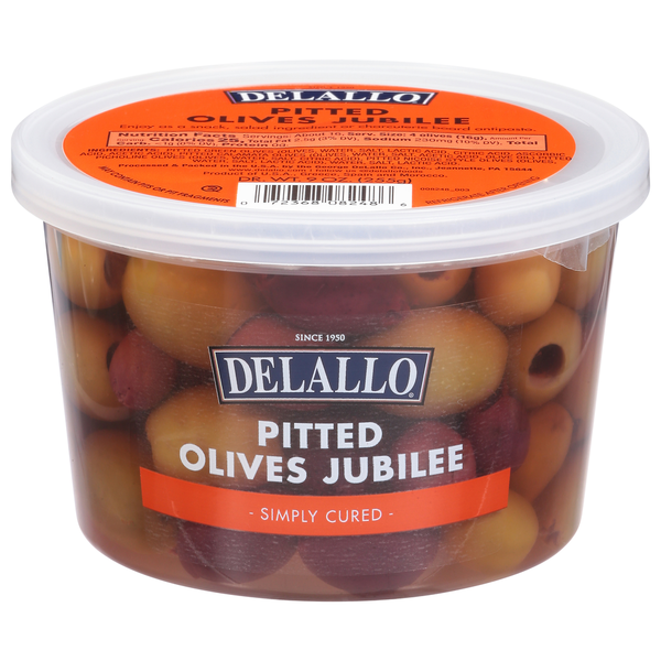 Pickled Goods & Olives DeLallo Olives, Jubilee, Pitted hero