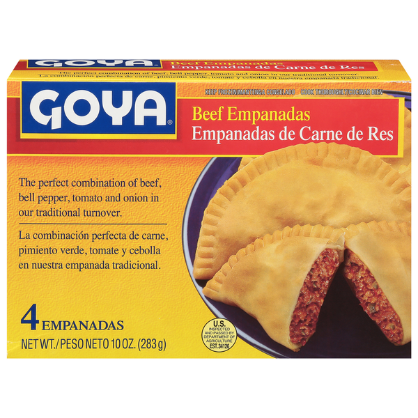 Frozen Meals Goya Beef Empanadas hero