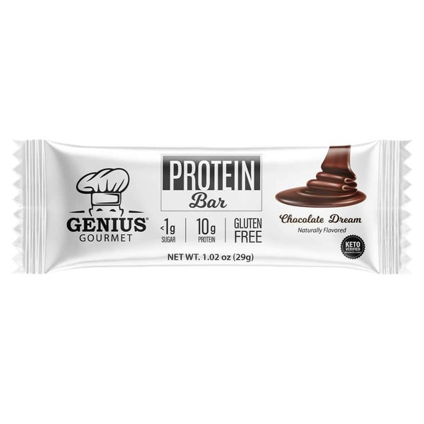 Candy & Chocolate Genius Gourmet Chocolate Dream, Protein Bar hero