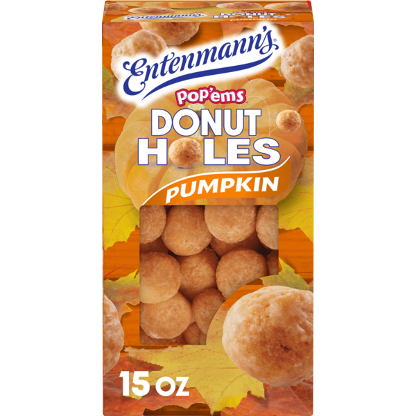 Breakfast Bakery Entenmann's Pop'ems, Pumpkin Donut Holes hero