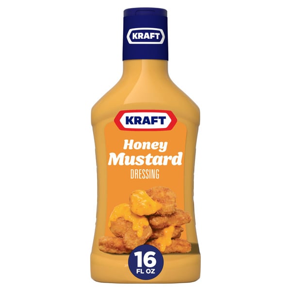 Salad Dressing & Toppings Kraft Honey Mustard Salad Dressing hero