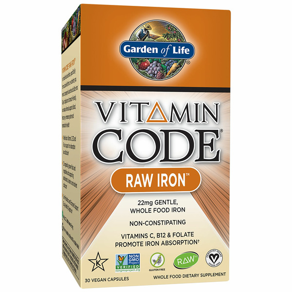 Iron Garden of Life Vitamins hero