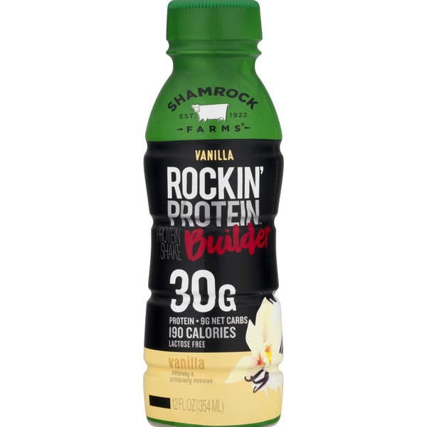 Milk, Soy & Lactose Free Shamrock Farms Protein Shake, Vanilla hero