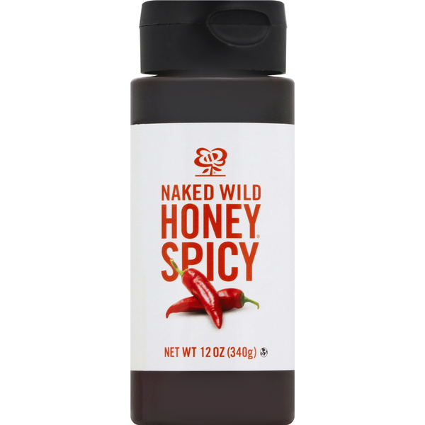 Honeys, Syrups & Nectars Naked Wild Honey Honey, Spicy hero