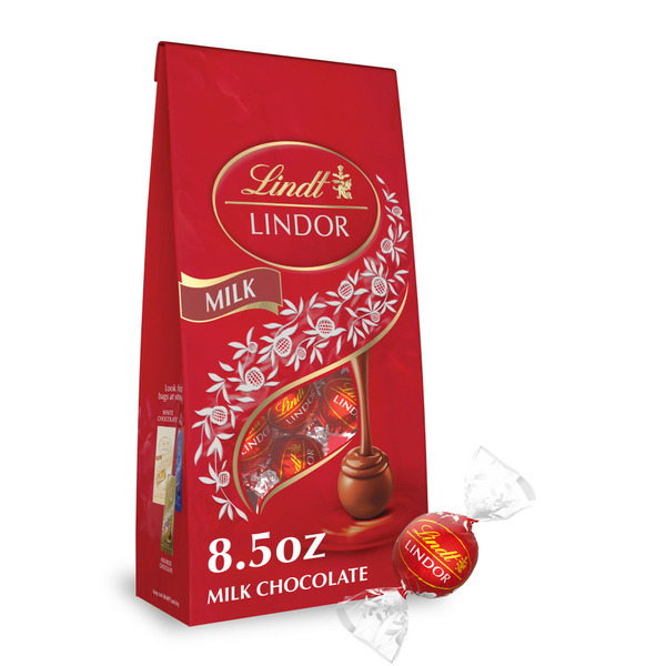 Candy & Chocolate Lindt Lindor Milk Chocolate Candy Truffles hero