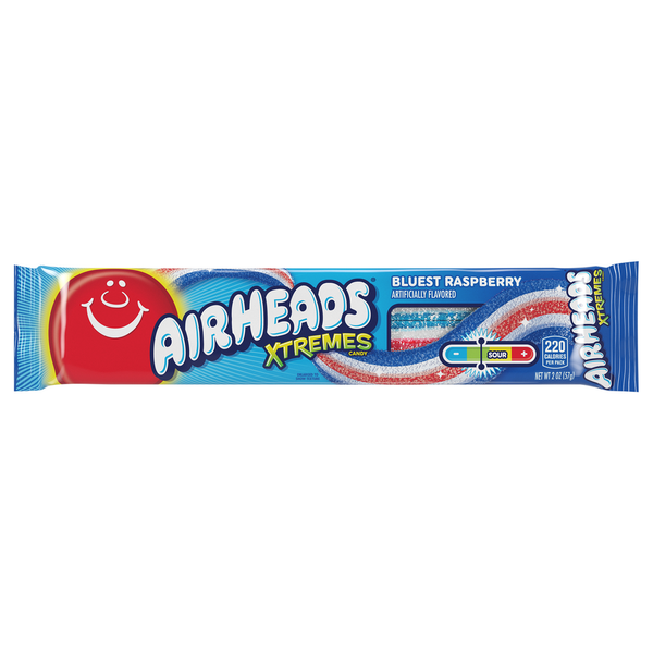 Candy & Chocolate AirHeads Candy, Bluest Raspberry, Sour hero