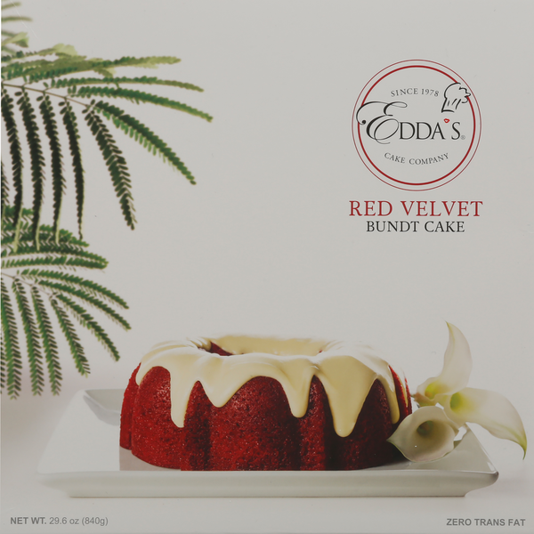 Cakes & Pies Edda's Cake Designs Bundt Cake, Red Velvet hero