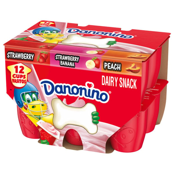 Yogurt/Kefir Dannon Light + Fit Variety Pack Strawberry, Strawberry Banana, Peach Yogurt hero