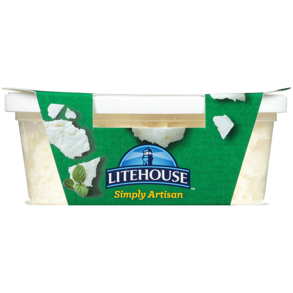 Packaged Cheese Litehouse Simply Artisan Feta Cheese Crumbles hero