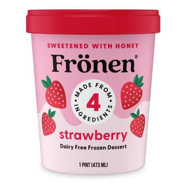 Ice Cream & Ice Fronen Strawberry Dairy Free Frozen Dessert hero