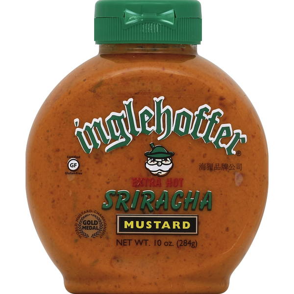 Food Inglehoffer Mustard, Extra Hot Sriracha hero