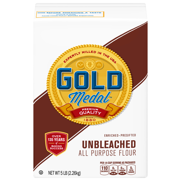 Baking Supplies & Decor Gold Medal Flour, All Purpose, Unbleached hero