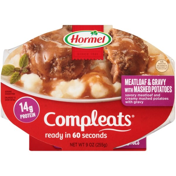 Instant Foods Hormel Meatloaf & Gravy With Mashed Potatoes hero