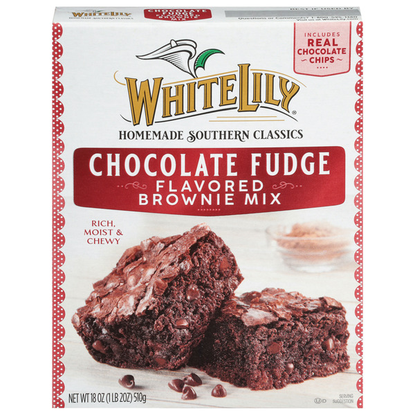 Doughs, Gelatins & Bake Mixes White Lily Chocolate Fudge Brownie Mix hero