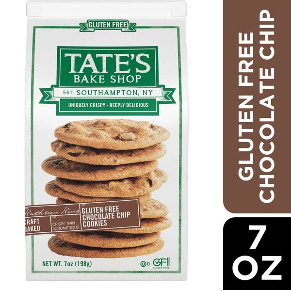 Candy & Chocolate Tate's Bake Shop Gluten Free Chocolate Chip Cookies, Gluten Free Cookies hero