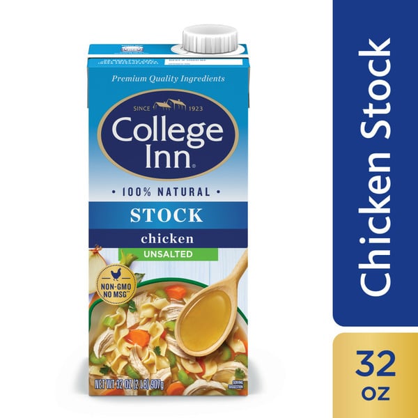 Soup, Broth & Bouillon College Inn Unsalted Chicken Stock hero