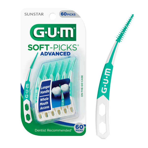 Oral Hygiene Sunstar GUM GUM  Soft-Picks Advanced,  Dental Picks hero