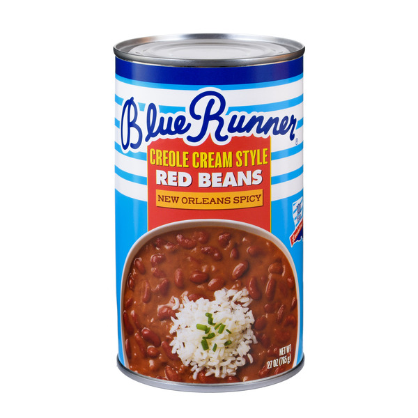 Canned Meals & Beans Blue Runner Foods Red Beans, Creole Cream Style, New Orleans Spicy hero