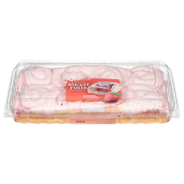 Buns & Rolls J. Skinner Sweet Rolls, Strawberry hero