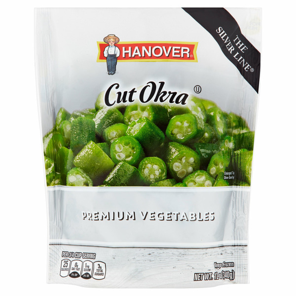 Frozen Produce Hanover Cut Okra Premium Vegetables hero