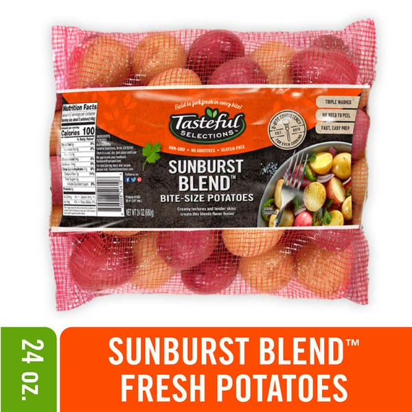 Sunburst Blend 2-Bite Baby Potatoes hero