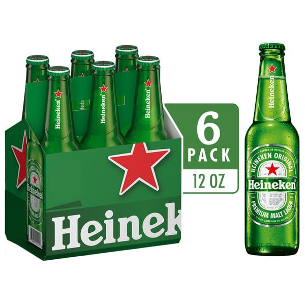 Imported Beer Heineken Original Lager Beer hero