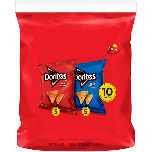 Chips & Pretzels Doritos Variety Pack Tortilla Chips hero