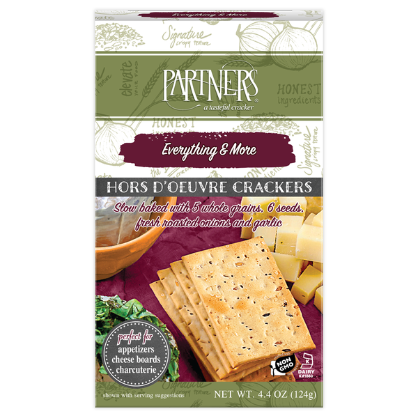 Crackers PARTNERS Everything & More Hors d'Oeuvre Crackers hero