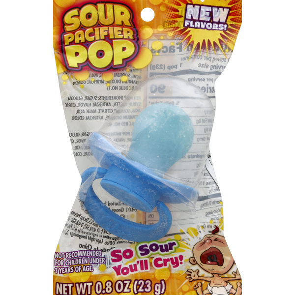 Candy & Chocolate Flix Pacifier Lollipop, Wild Blue Raspberry hero