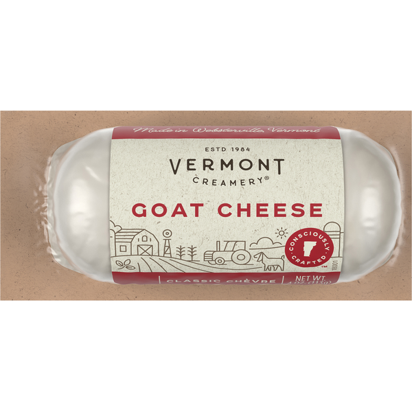 Specialty Cheeses Vermont Creamery Cheese, Goat, Classic Chevre hero