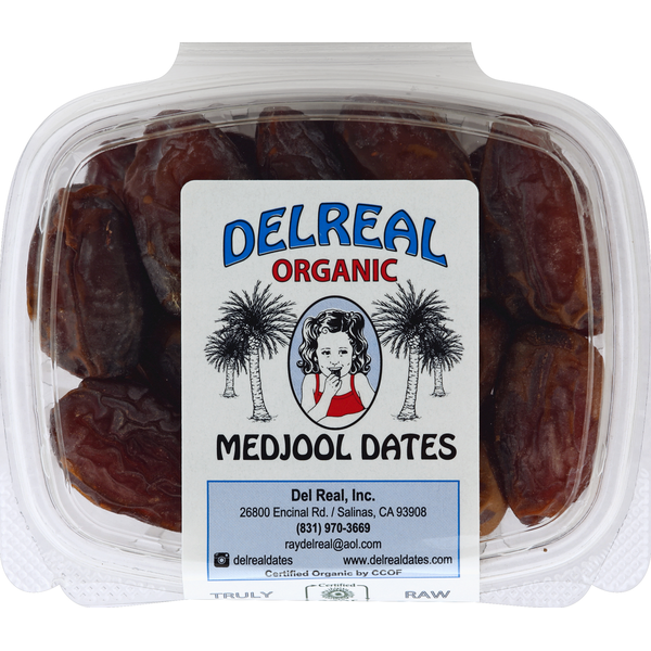 Nuts, Seeds & Dried Fruit Del Real Organic Medjool Dates hero