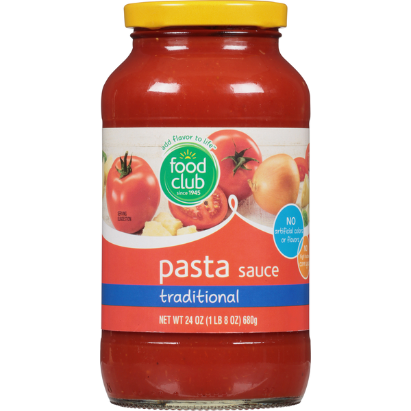 Pasta Sauce Food Club Pasta Sauce, Traditional hero