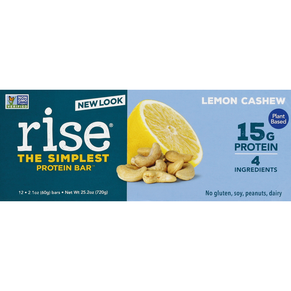 Energy & Granola Bars Rise Protein Bar, Lemon Cashew hero