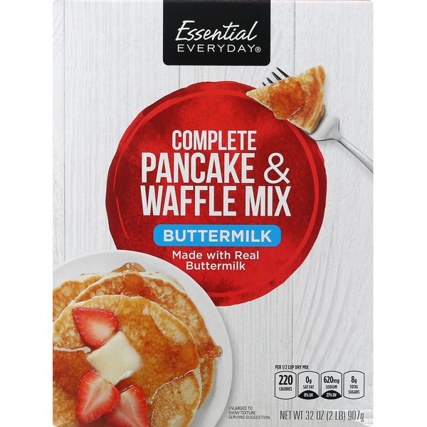 Hot Cereal & Pancake Mixes Essential Everyday Buttermilk Pancake & Waffle Mix hero