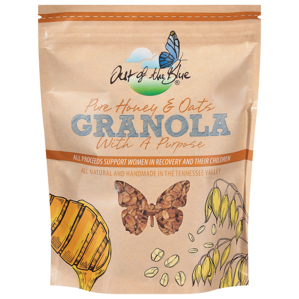 Granola Out of the Blue Granola, Pure Honey & Oats hero