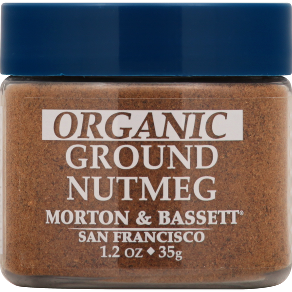 Spices & Seasonings Morton & Bassett Spices Nutmeg, Organic, Ground hero