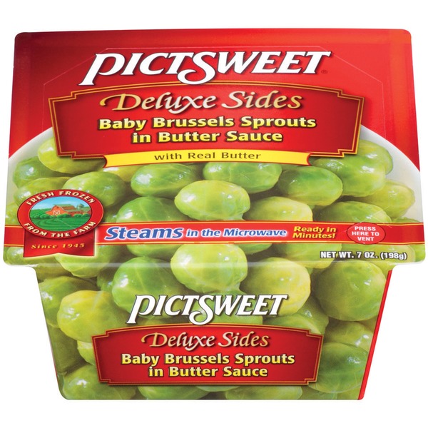 Frozen Produce Pictsweet In Butter Sauce Baby Brussels Sprouts hero