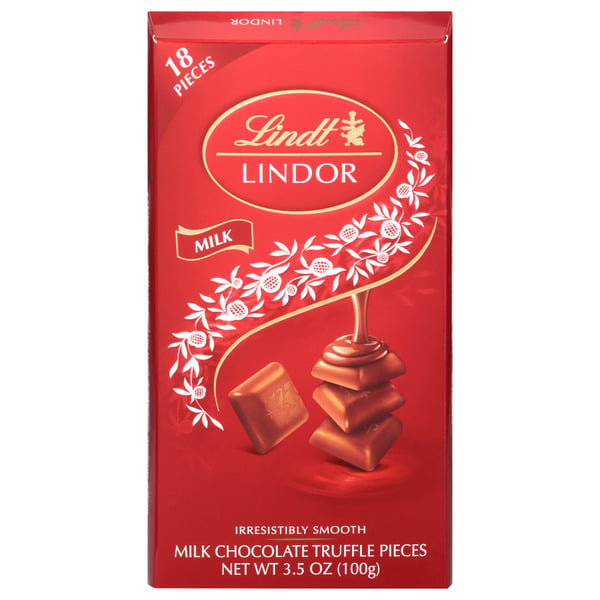 Candy & Chocolate Lindt Lindor Milk Chocolate Candy Truffle Bar hero