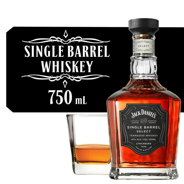 American Whiskey Jack Daniel's Single Barrel Select Tennessee Whiskey hero