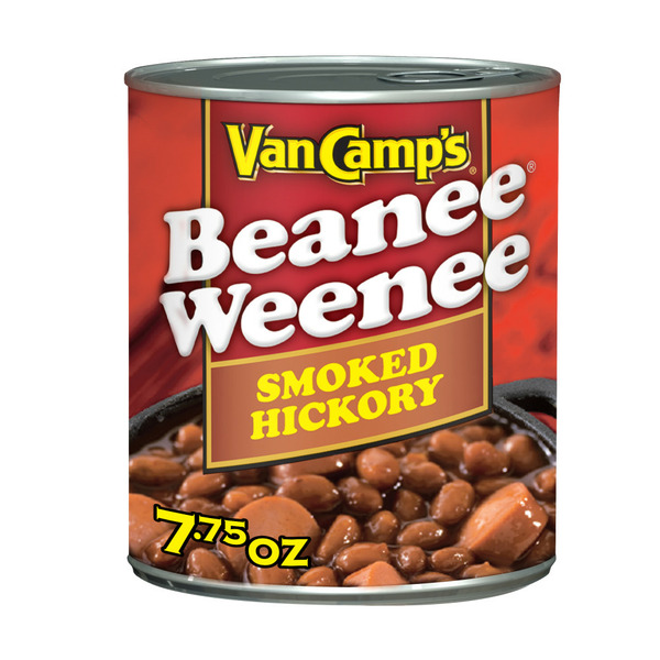 Canned Meals & Beans Van Camp’s Smoked Hickory Beanee Weenee Canned Beans hero