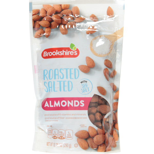 Nuts, Seeds & Dried Fruit Brookshire's Almonds, Roasted Salted hero