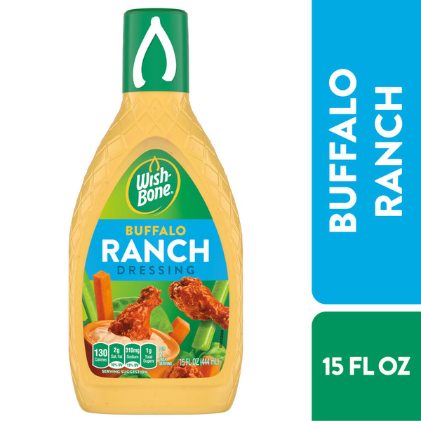 Salad Dressing & Toppings Wish-Bone Buffalo Ranch Salad Dressing hero