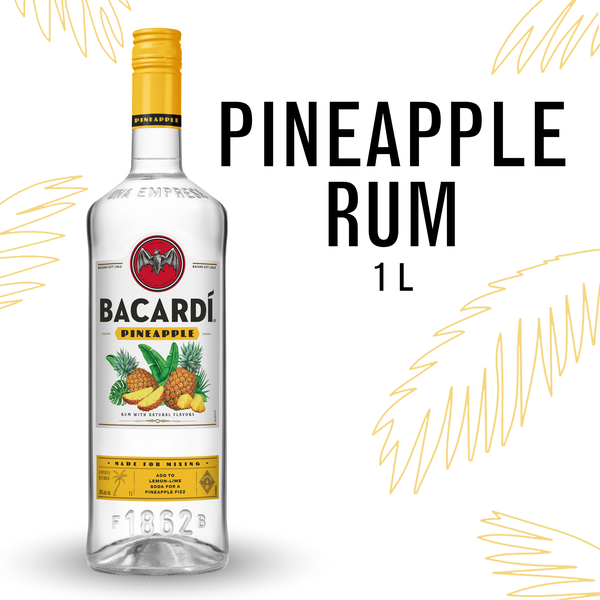 Rum Bacardí® Pineapple Rum, Gluten Free hero