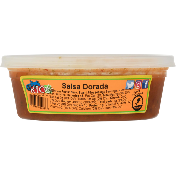 Preserved Dips & Spreads Rico's Salsa Dorada hero