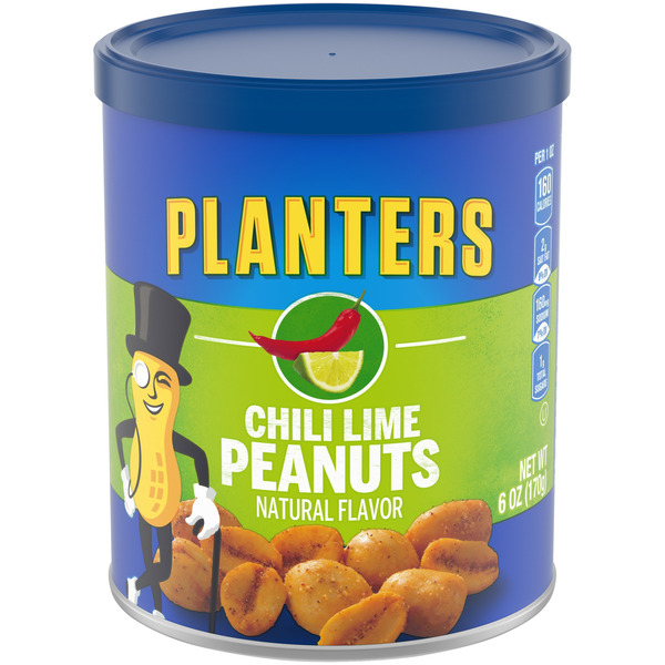 Nuts, Seeds & Dried Fruit Planters Chili Lime Peanuts hero